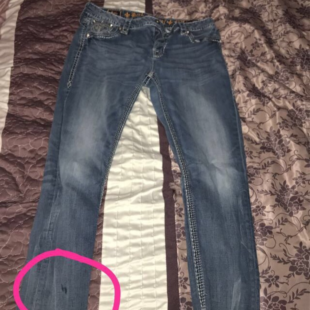 Rock revival easy skinny jeans